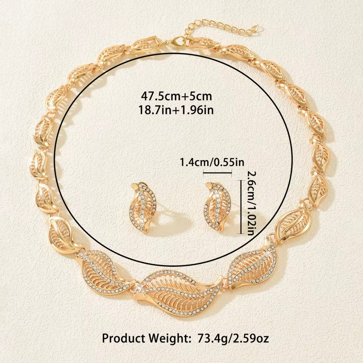 Golden Leaf Set