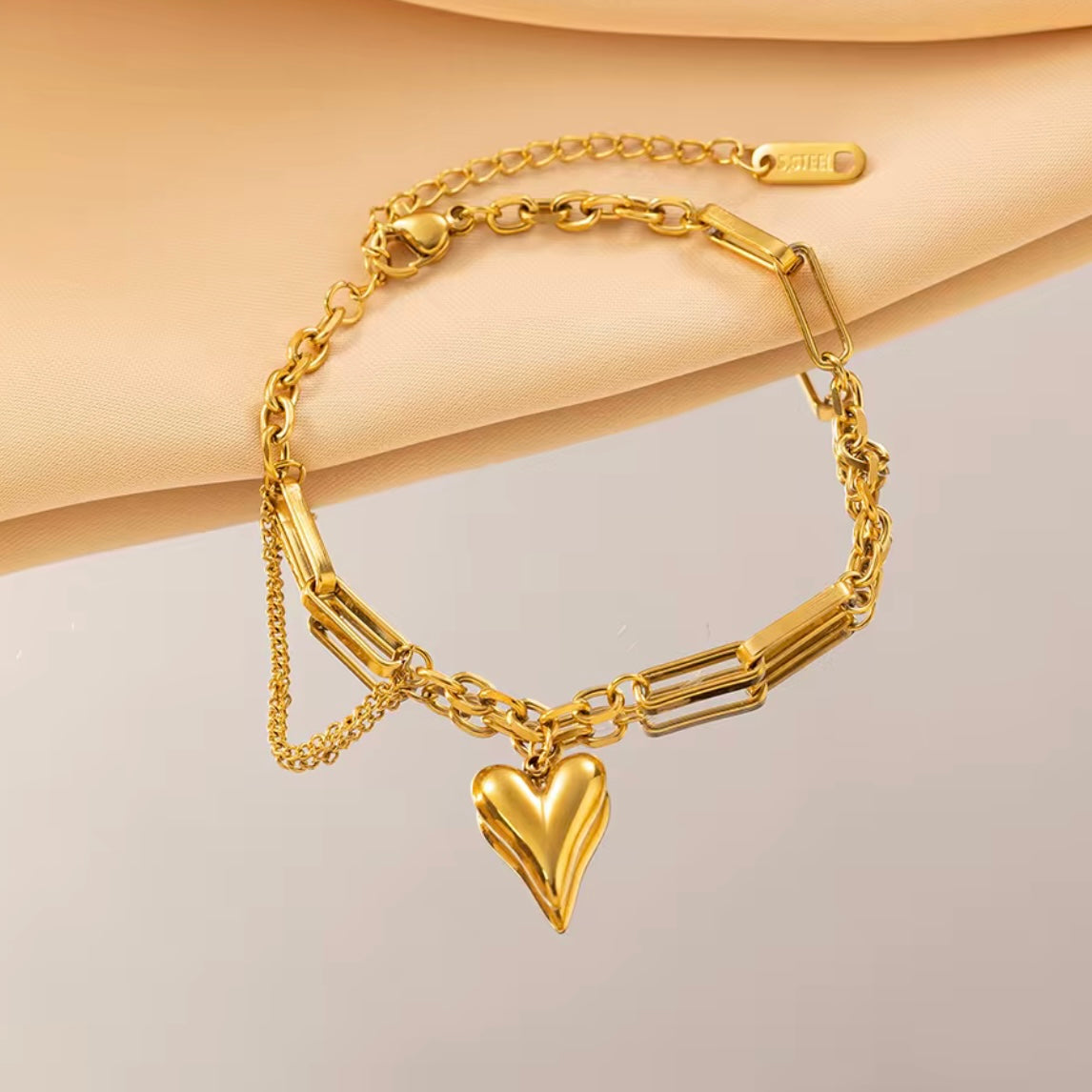 Glow Heart Bracelet