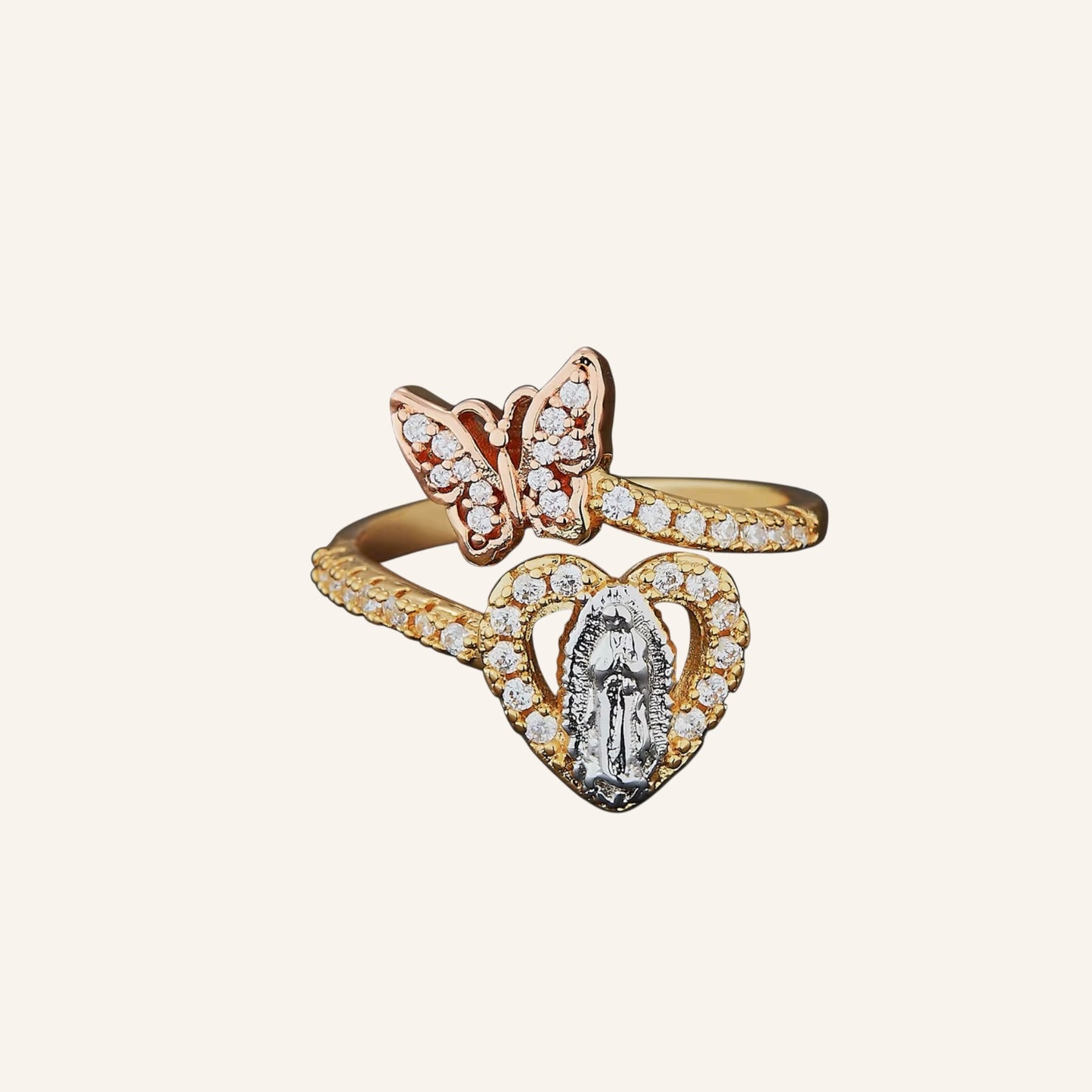 Virgin in Heart Ring