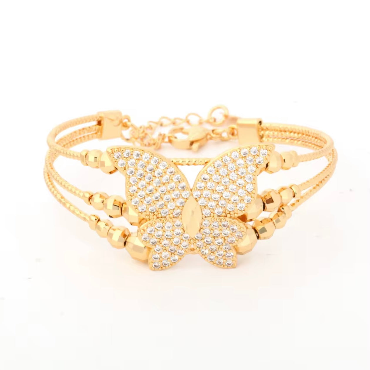 Golden Butterfly Bracelet
