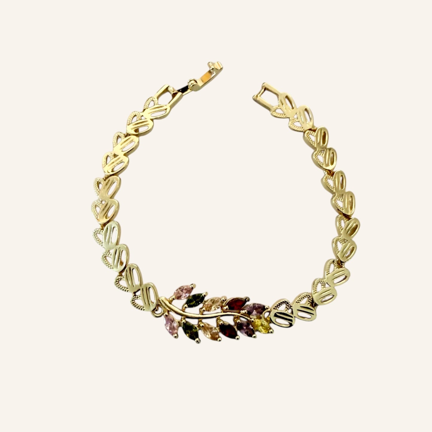 Golden Leaf Bracelet
