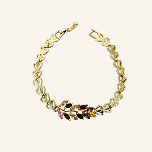 Golden Leaf Bracelet