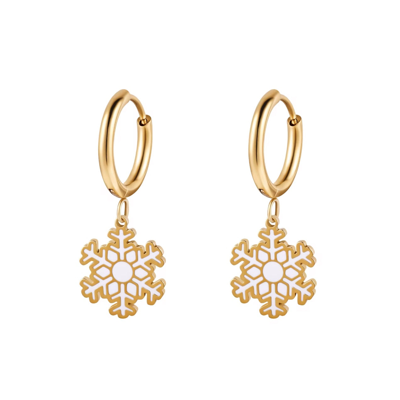 Holiday Hoop Earrings