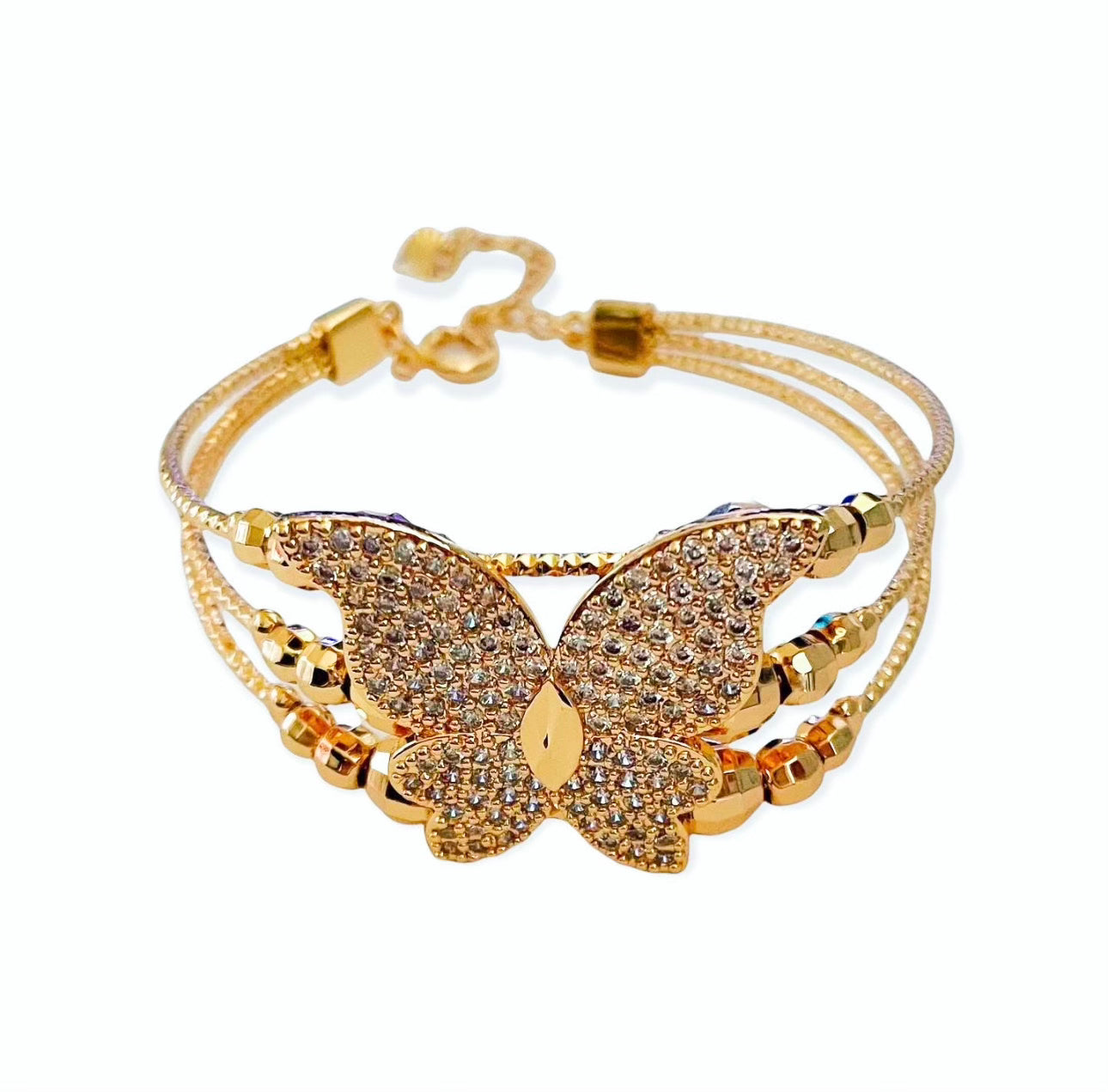 Golden Butterfly Bracelet