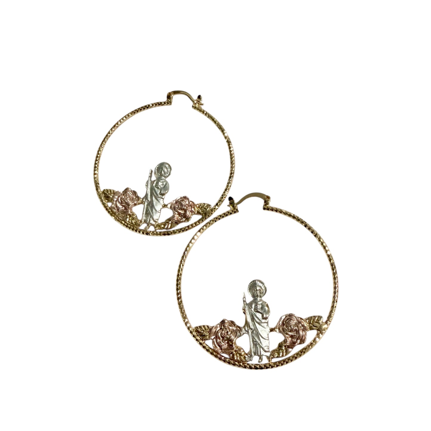 Sacred Icon Hoop Earrings