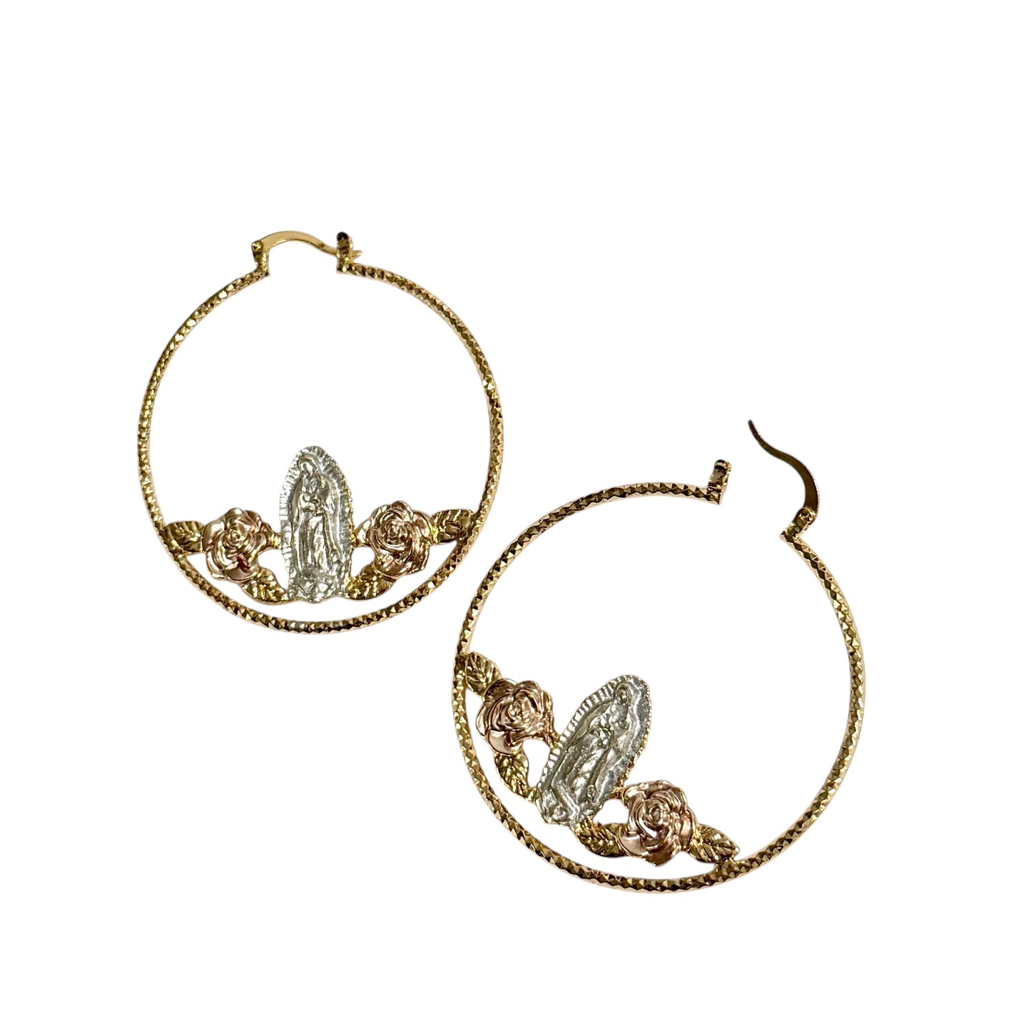 Sacred Icon Hoop Earrings